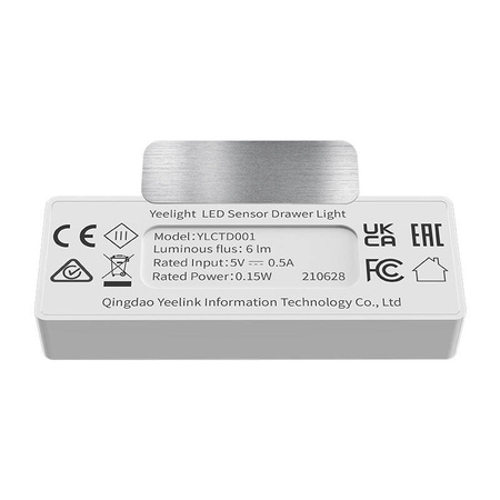 YEELIGHT LAMPKA LED SENSOR 4SZT DO SZUFLADY Z CZUJNIKIEM RUCHU DO GARDEROBY