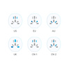 TECH-PROTECT ADAPTER PRZEJŚCIÓWKA DO EU USA UK 2 PORTY USB ŁADOWARKA SZYBKA