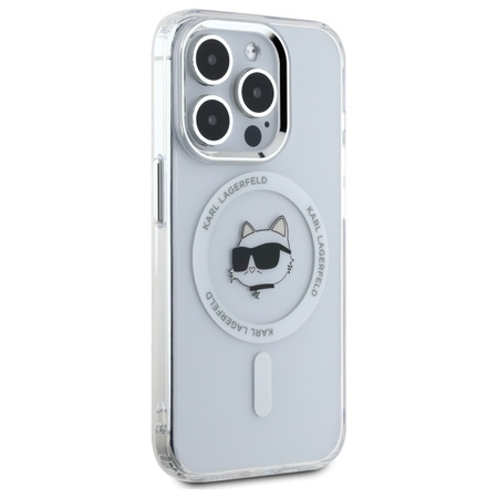 KARL LAGERFELD KLHMP15XHLSCHH ETUI DO IPHONE 15 PRO MAX 6.7 CHOUPETTE METAL