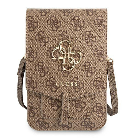 Guess Torebka GUWBG4GFBR brązowy /brown 4G Big Logo