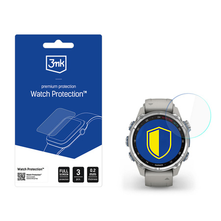 3MK SZKŁO OCHRONNE FLEXIBLEGLASS DO GARMIN DESCENT MK3 MK3I 43MM OCHRONA
