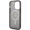 Etui Ferrari FEHMP14XURKK na iPhone 14 Pro Max 6.7" - czarne Translucent Magsafe