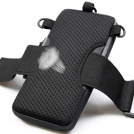 Saszetka Wozinsky WSDB-B armband opaska na ramię na telefon do biegania - czarna