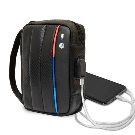 Torba Etui BMW BMHBPUCARTCBK Organizer - czarne Carbon Tricolor