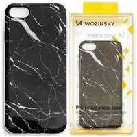 WOZINSKY ETUI POKROWIEC MARBLE ŻELOWE DO SAMSUNG GALAXY M31 MARMUR