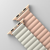 UNIQ pasek Revix Apple Watch Series1/2/3/4/5/6/7/8/9/SE/SE2/Ultra/Ultra 2 42/44/45/49mm. Reversible Magnetic różowy-beżowy/pink-beige