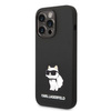 Karl Lagerfeld KLHCP14XSNCHBCK iPhone 14 Pro Max 6,7" hardcase czarny/black Silicone Choupette