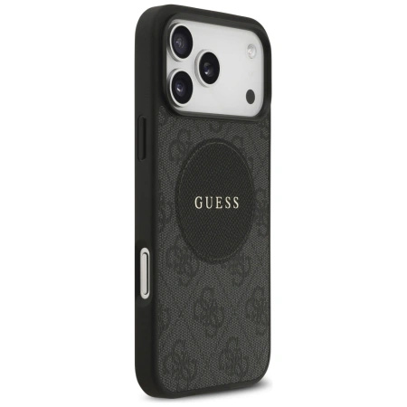GUESS ETUI 4G CIRCLE CLASSIC LOGO MAGSAFE DO IPHONE 17 PRO MAX LUKSUSOWA