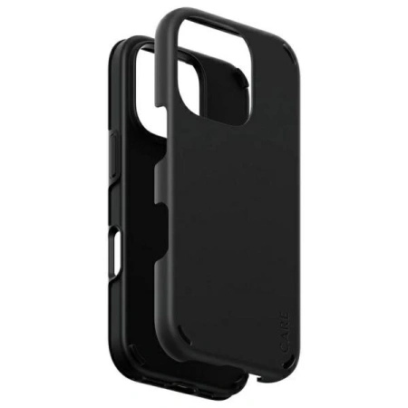 Etui CARE by PanzerGlass Feature Double Defense Case na iPhone 16 Pro - czarne