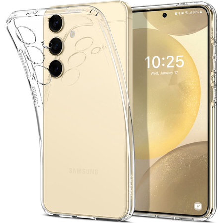 SPIGEN ETUI LIQUID CRYSTAL DO SAMSUNG GALAXY S24 PRZEJRZYSTE ANTYWSTRZĄSOWE