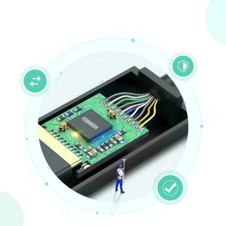 UGREEN ADAPTER MINI DISPLAYPORT DO HDMI Z ROZDZIELCZOŚCIĄ FHD 1080P I AUDIO