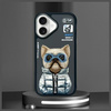 NIMMY ETUI DO IPHONE 16 6.1 POKROWIEC Z DESIGNEM DOG OCHRONNY COOL&CUTE 2.0