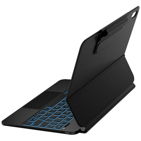 Etui Typecase Edge z klawiaturą do iPad  11" (A16) 2025 / iPad 10.9" 2022 czarny