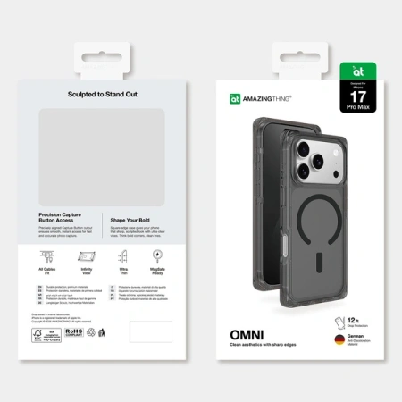 AMAZINGTHING ETUI OMNI DO IPHONE 17 PRO MAX KOMPAATYBILNE Z MAGSAFE