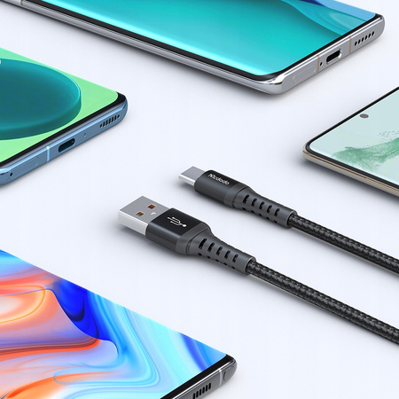 MCDODO KABEL USB-C SZYBKIE ŁADOWANIE DO SAMSUNG XIAOMI USB TYP C QC 4.0 3M