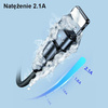 USAMS KABEL DO LIGHTNING 2A DO IPHONE 1M PLECIONY OBROTOWY SZYBKIE