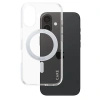 Etui CARE by PanzerGlass Feature Kickstand Case z MagSafe na iPhone 16 - srebrne