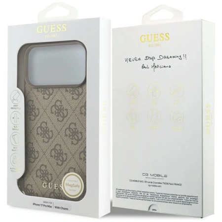 GUESS ETUI 4G CHARMS COLLECTION MAGSAFE DO IPHONE 17 PRO MAX STYLOWA