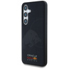 Etui Red Bull Leather Meshed Debossed    Bull MagSafe do Samsung Galaxy S25 granatowy