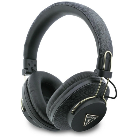 Słuchawki nauszne Guess Triangle Logo    Bluetooth ENC czarny