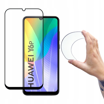 WOZINSKY FOLIA SZKLANA FULL COVER DO TELEFONU HUAWEI Y6P Z RAMKĄ