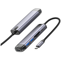 Mcdodo 6-in-1 USB-C RJ-45 VGA HDMI 4K Laptop HUB for Macbook HU-7740