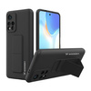 Wozinsky Kickstand Case silikonowe etui z podstawką etui Xiaomi Redmi Note 11 Pro czarne