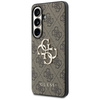 Etui Guess 4G Big Metal Logo do Samsung  Galaxy S26 Plus brązowy