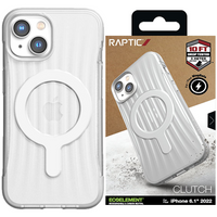 Raptic X-Doria Clutch Built Case etui iPhone 14 z MagSafe pokrowiec plecki przezroczysty