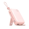 Powerbank Joyroom JR-L008 Plus Cutie Series 22.5W 20000mAh ze stojakiem + kabel USB-A - USB-C - różowy