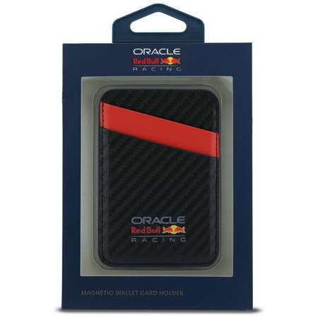 Portfel Red Bull Carbon MagSafe czarny