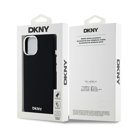 DKNY ETUI HARDCASE DO IPHONE 15 PLUS 14 PLUS 6.7 LIQUID SILICONE DO MAGSAFE