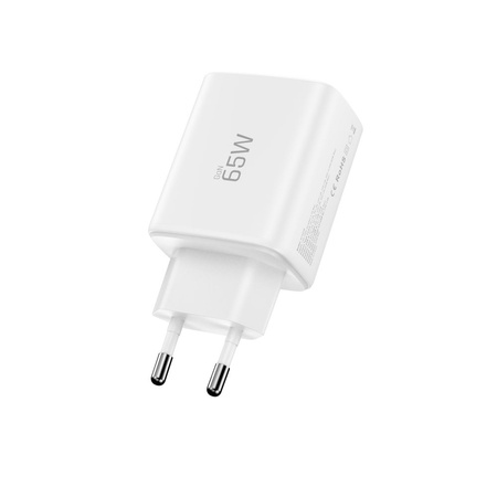 TECH-PROTECT NCA65W-GAN 3-PORT NETWORK CHARGER PD 65W / QC3.0 WHITE