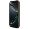 Etui Guess 4G Ring Classic Logo MagSafe  do iPhone 17 Pro Max brązowy