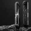 Zestaw kluczy Wozinsky WZK-L2 14w1 narzędzia rowerowe multitool imbusy łyżki do opon - czarny