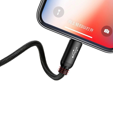 BASEUS KABEL 3W1 USB-C DO LIGHTNING MICRO DO TELEFONÓW IPHONE 0,3M ZESTAW
