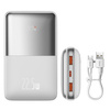 Powerbank Baseus Bipow Pro 20000mAh 22.5W biały z kablem USB Typu A - USB Typu C 3A 0.3m (PPBD040302)