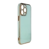 HURTEL LIGHTING COLOR CASE ETUI DO IPHONE 12 PRO MAX ŻELOWY POKROWIEC ZE