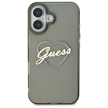 GUESS ETUI HARD CASE DO IPHONE 16 PLUS 6.7 4G IML HEART ZASKAKUJĄCA OCHRONA
