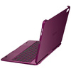 Etui Typecase Flexbook Touch             z klawiaturą do iPad 11" (A16) 2025 / iPad 10.9" 2022 malinowy