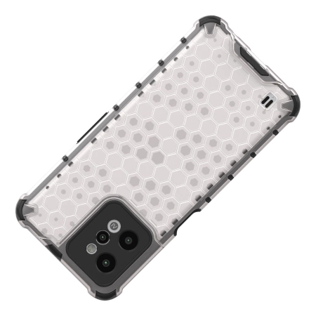 HURTEL ETUI PANCERNE DO REALME C31 HONEYCOMB Z ŻELOWĄ RAMKĄ OCHRONNE