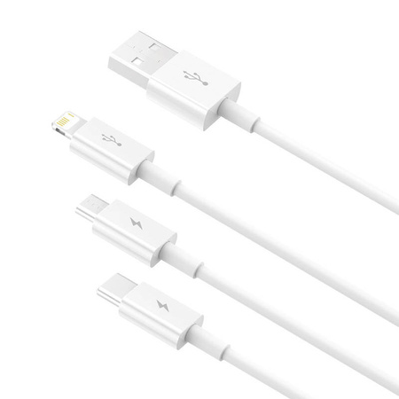 BASEUS KABEL USB 3.5A DO LIGHTNING DO IPHONE SZYBKIE ŁADOWANIE 0.5M DO IPAD