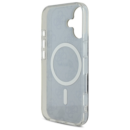 GUESS ETUI HARDCASE IML 4G DO IPHONE 16 6.1 DO MAGSAFE Z NOWOCZESNYM