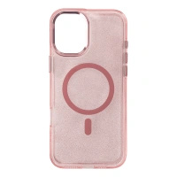 HURTEL ETUI DO IPHONE 16 PLUS GLITTER CASE DO MAGSAFE Z BROKATEM OCHRONNE