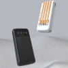 Dudao K6Pro uniwersalny powerbank 10000mAh z kablem USB, USB Typ C, Lightning czarny (K6Pro-black)