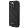 Zestaw Guess GUBPM5P14L4GEMGK iPhone14 Pro 6.1 hardcase + Powerbank 5000mAh MagSafe czarny/black 4G Metal Logo