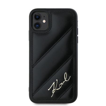 KARL LAGERFELD ETUI DO IPHONE 11 XR KLHCN61PQDSMGK HARDCASE DIAGONAL