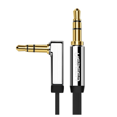 UGREEN KABEL AUDIO MINI JACK 35 AUX DO SMARTFON LAPTOP KOMPUTER 1M