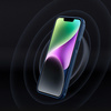 Nillkin Textured S Case etui iPhone 14 Plus pancerny pokrowiec z osłoną na aparat niebieskie