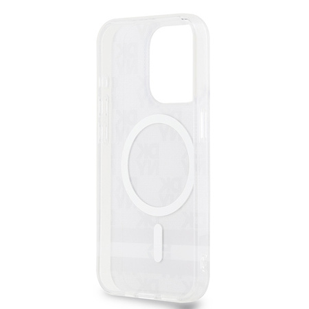 DKNY ETUI HARDCASE DO IPHONE 14 PRO 6.1 DO MAGSAFE CHECKERED MONO PATTERN